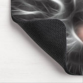 Tapis De Souris Superbe Chat aux Yeux Bleus (Coin)