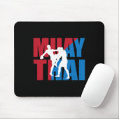 Tapis De Souris Superbe conception de combattant de Muay Thai pour (Avec souris)