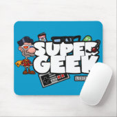 Tapis de souris superbe de geek (Avec souris)