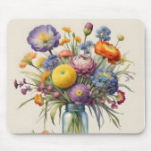 Tapis De Souris Superbe mousepad fleuri (Devant)