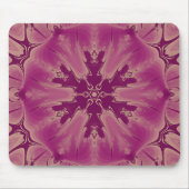 Tapis De Souris Superbes teintes violettes de fleurs exotiques (Devant)