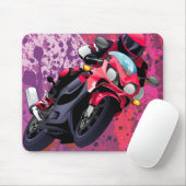 Tapis De Souris Superbike (Avec souris)