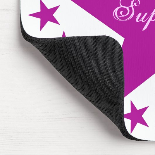 Tapis De Souris Superstar Mousepad, pourpre (Coin)