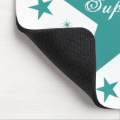 Tapis De Souris Superstar Mousepad, Turquoise (Coin)