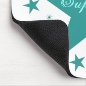 Tapis De Souris Superstar Mousepad, Turquoise (Coin)