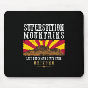 TAPIS DE SOURIS SUPERSTITION MOUNTAINS ARIZONA