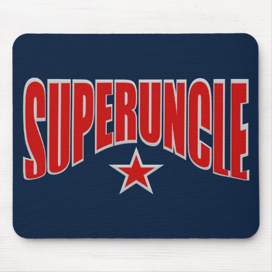 Tapis De Souris SUPERUNCLE mousepad - personnalisable (Devant)