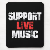 Tapis De Souris Support de musique Live (Devant)