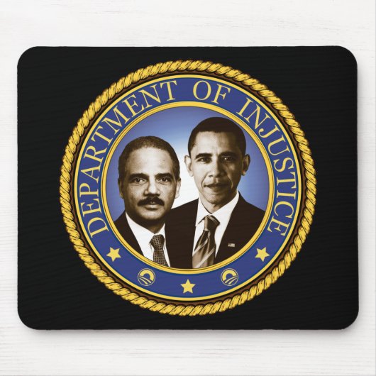 Tapis De Souris Support d'Éric et le département de l'injustice (Devant)