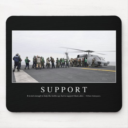Tapis De Souris Support : Devis Inspirational (Devant)