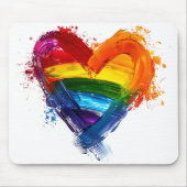 Tapis De Souris Support LGBTQ (Devant)
