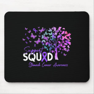Tapis De Souris Support Squad Fall Tree Periwinkkle Ruban Stomach