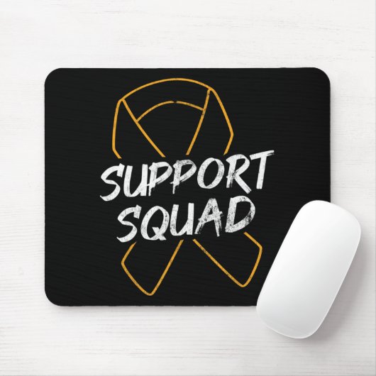 Tapis De Souris Support Squad Leukemia Cancer Leukemia Aware R (Avec souris)
