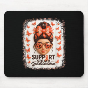 Tapis De Souris Support Squad Leukemia Ruban Butterfly You Not Al