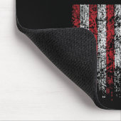 Tapis De Souris Support Technique Drapeau États-Unis Maison Blanch (Coin)