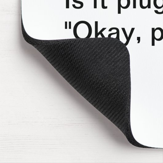 Tapis De Souris Support technique/LUI Mousepad (Coin)