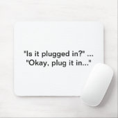 Tapis De Souris Support technique/LUI Mousepad (Avec souris)