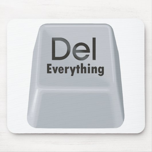 Tapis De Souris Suppression tout (Devant)