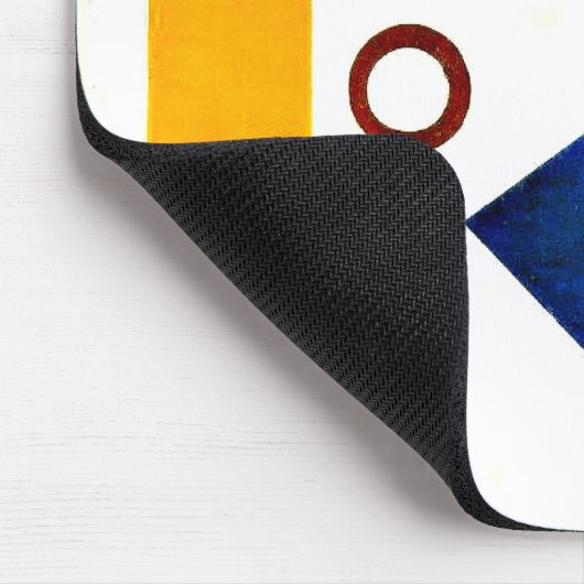 Tapis De Souris Suprématisme. Autoportrait en deux dimensions (Coin)