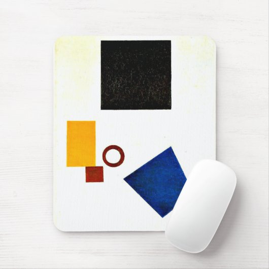 Tapis De Souris Suprématisme. Autoportrait en deux dimensions (Avec souris)