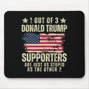 Tapis De Souris Sur 3, Les Partisans De Donald Trump Sont Aussi St