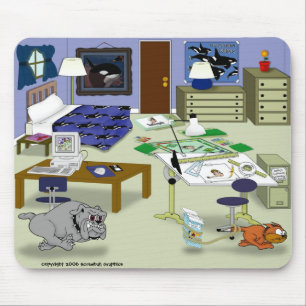 Tapis De Souris Sur La Course Mousepad