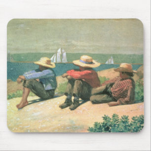 Tapis De Souris Sur la plage, 1875 (la semaine)