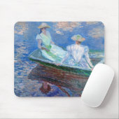 Tapis De Souris Sur le bateau, Monet (Avec souris)