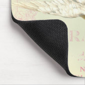 Tapis De Souris Sur les ailes d'une colombe (Coin)