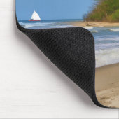 Tapis De Souris Sur une plage quelque part Mousepad (Coin)
