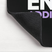 Tapis De Souris Surdose de sensibilisation à la fin de la dépendan (Coin)