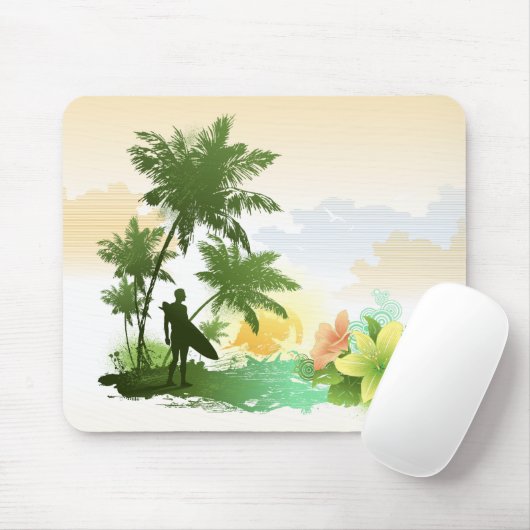 Tapis De Souris Surf 6 mousepads (Avec souris)