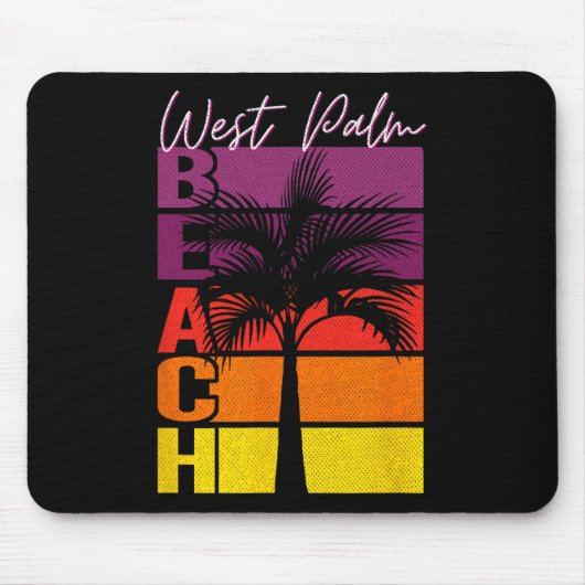 Tapis De Souris Surf à West Palm Beach Floride (Devant)