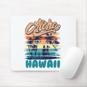 Tapis De Souris Surf - Aloha Hawaï (Avec souris)