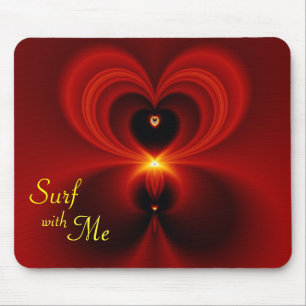 Tapis De Souris Surf avec moi Valentine