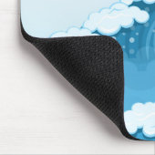 Tapis De Souris Surf Blue Wave et océan (Coin)