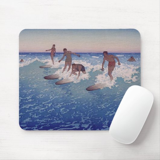 Tapis De Souris "Surf-Cavaliers, Honolulu" - Mousepad (Avec souris)
