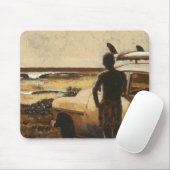 Tapis De Souris Surf Check Mousepad (Avec souris)