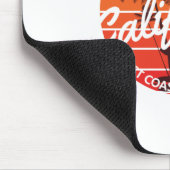 Tapis De Souris Surf de Californie, Summer Beach vibes (Coin)
