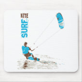 Tapis De Souris surf de cerf-volant (Devant)