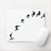 Tapis De Souris Surf des neiges 360 (Avec souris)