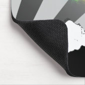 Tapis De Souris surf des neiges. traînée de poudre (Coin)