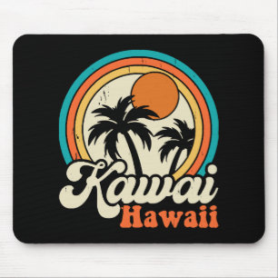 Tapis De Souris Surf Kawaii Hawaï