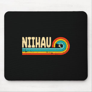 Tapis De Souris Surf Niihau Hawaii îles hawaïennes Rétro Vintage