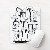Tapis De Souris Surf Patinage Snow mousepad (Avec souris)