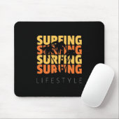 Tapis De Souris Surf Style de vie Surf (Avec souris)