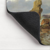 Tapis De Souris Surf sur une côte rocheuse, 1835 (Coin)