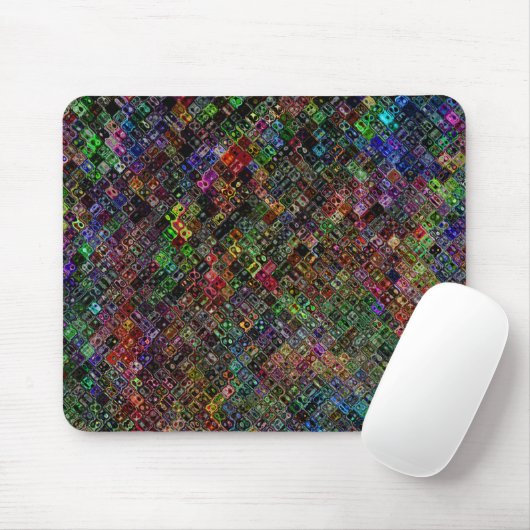 Tapis De Souris Surface composée Abstraite (Avec souris)