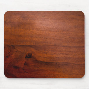 Tapis De Souris Surface en bois d'acajou