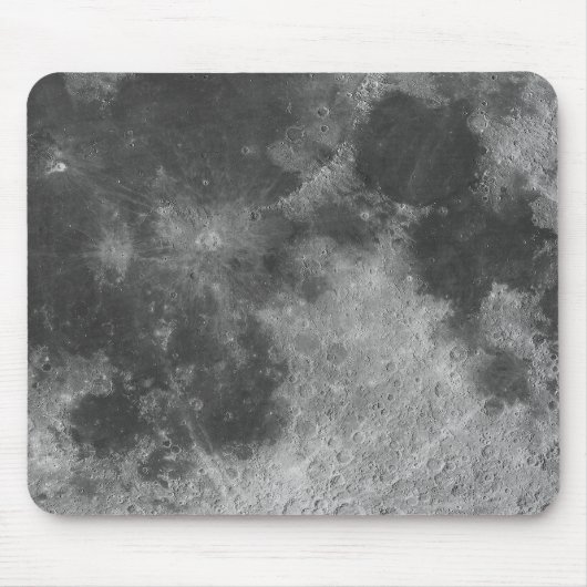 TAPIS DE SOURIS SURFACE LUNAIRE DE LA LUNE (Devant)